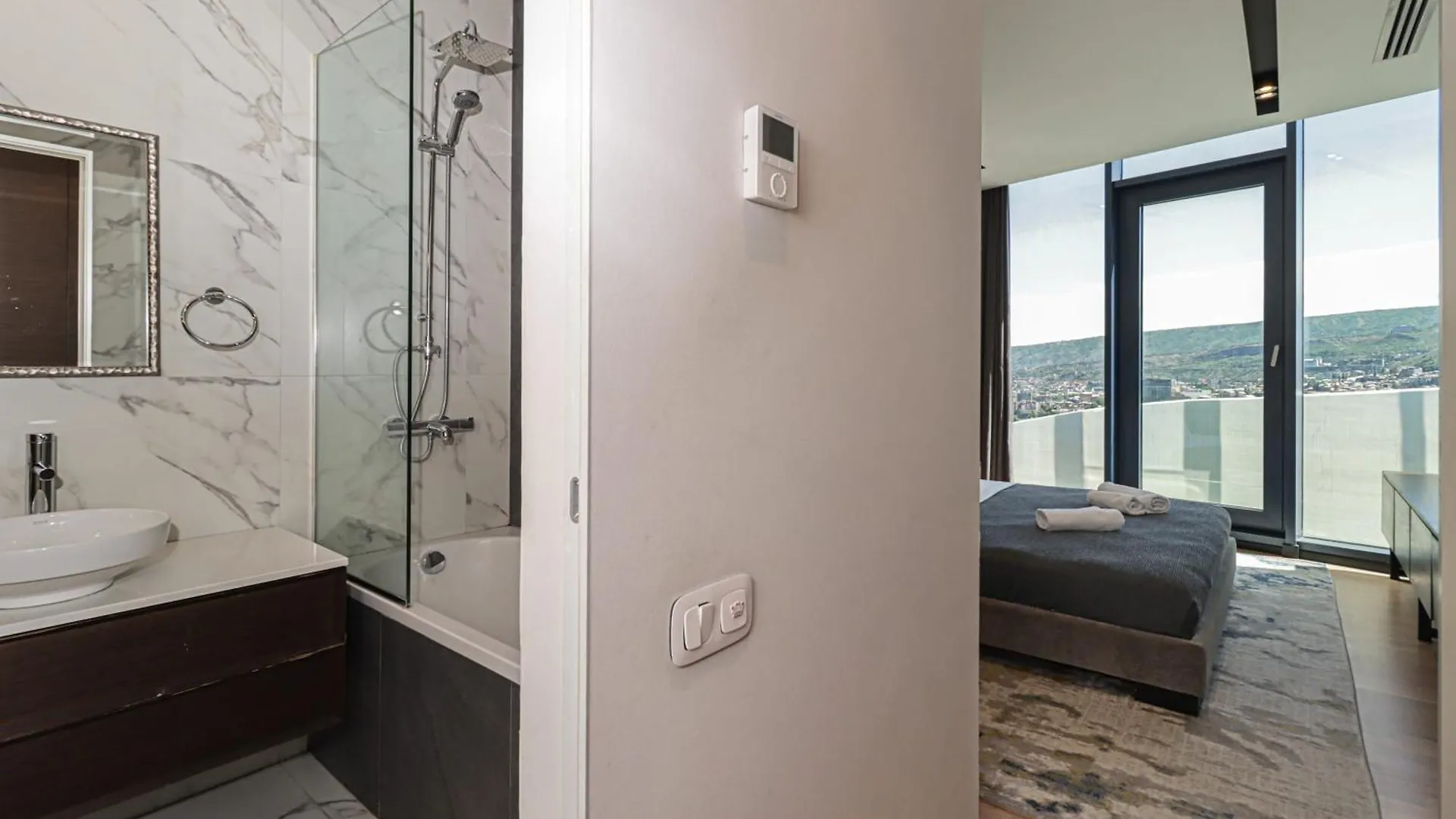 Luxury Hotel Apartment With Stunnig Views For 4 - By Wehost Tbilisi 0*,  Georgia